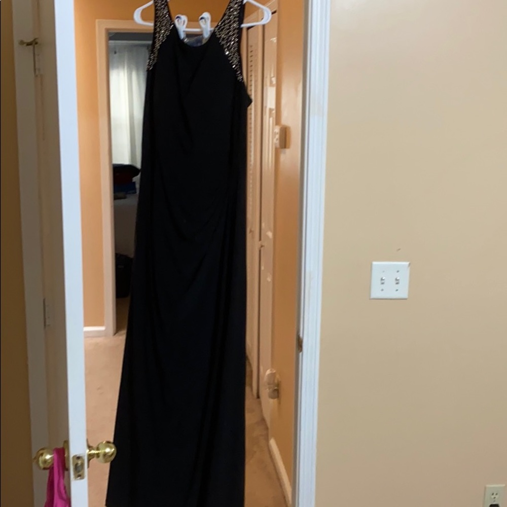 Formal black dress